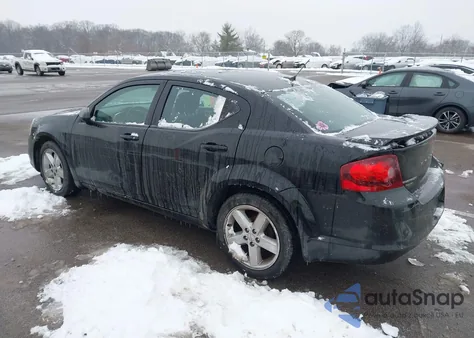 2013 Dodge Avenger Sxt from USA, damaged, VIN 1C3CDZCBXDN556719